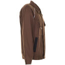 PLANAM CANVAS320 Bundjacke Braun/Schwarz