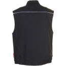 PLANAM CANVAS320 Arbeitsweste Schwarz/Schwarz