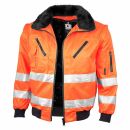QUALITEX SIGNAL Warnschutz-Pilotenjacke 3 in 1 Orange L