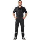 PLANAM NORIT Herren Latzhose Schwarz 52