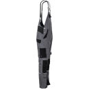 PLANAM NORIT Herren Latzhose Schiefer/Schwarz