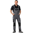 PLANAM NORIT Herren Latzhose Schiefer/Schwarz 26