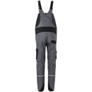 PLANAM NORIT Herren Latzhose Schiefer/Schwarz 26