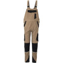 PLANAM NORIT Herren Latzhose Sand/Schwarz Gr. 64