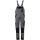 PLANAM NORIT Damen Latzhose Schiefer/Schwarz 36
