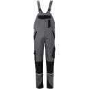 PLANAM NORIT Damen Latzhose Schiefer/Schwarz 38