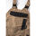 PLANAM NORIT Damen Latzhose Sand/Schwarz