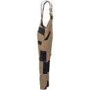 PLANAM NORIT Damen Latzhose Sand/Schwarz 54