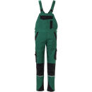 PLANAM NORIT Damen Latzhose Grün/Schwarz 48