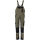 PLANAM NORIT Damen Latzhose Oliv/Schwarz 38