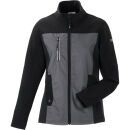 PLANAM NORIT Damen Hybridjacke Schiefer/Schwarz 38