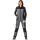 PLANAM NORIT Damen Hybridjacke Schiefer/Schwarz 38