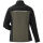 PLANAM NORIT Damen Hybridjacke Oliv/Schwarz