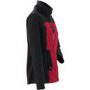 PLANAM NORIT Damen Hybridjacke Rot/Schwarz