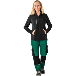 PLANAM NORIT Pure Damen Softshelljacke Schwarz Gr. 38