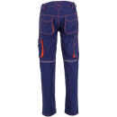 PLANAM BASALT NEON Bundhose Marine/Orange