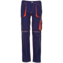 PLANAM BASALT NEON Bundhose Marine/Orange Gr. 26