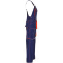 PLANAM BASALT NEON Latzhose Marine/Orange