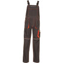PLANAM BASALT NEON Latzhose Oliv/Orange Gr. 50