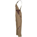 PLANAM HIGHLINE Herren Latzhose Khaki/Braun