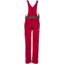PLANAM HIGHLINE Herren Latzhose Rot/Schiefer Gr. 28