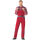 PLANAM HIGHLINE Herren Latzhose Rot/Schiefer Gr. 28