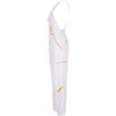 PLANAM HIGHLINE Herren Latzhose Reinweiß/Gelb