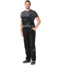 PLANAM HIGHLINE Herren Latzhose Schwarz/Schiefer Gr. 52
