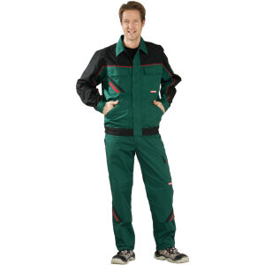 PLANAM HIGHLINE Herren Bundjacke Grün/Schwarz 65