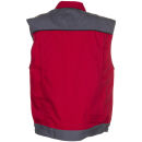 PLANAM HIGHLINE Herren Weste Rot/Schiefer