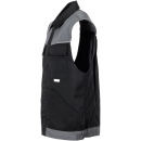 PLANAM HIGHLINE Herren Weste Schwarz/Schiefer
