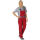 PLANAM HIGHLINE Damen Latzhose Rot/Schiefer Gr. 40