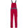 PLANAM HIGHLINE Damen Latzhose Rot/Schiefer Gr. 40