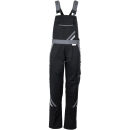 PLANAM HIGHLINE Damen Latzhose Schwarz/Schiefer 38