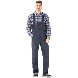 PLANAM BW290 Cargo-Latzhose Hydronblau Gr. 48
