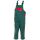 PLANAM BW290 Kinderlatzhose Mittelgrün/Mittelrot Gr. 98/104