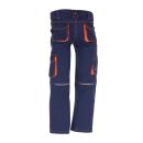 PLANAM JUNIOR Kinderbundhose Marine/Orange Gr. 122/128