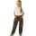 PLANAM JUNIOR Kinderbundhose Oliv/Orange Gr. 122/128