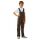 PLANAM JUNIOR Kinderlatzhose Oliv/Orange Gr. 170/176