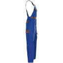 PLANAM MAJOR PROTECT Latzhose 1-lagig Kornblau/Grau 48
