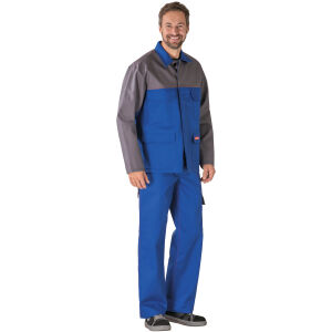 PLANAM MAJOR PROTECT Jacke 1-lagig Kornblau/Grau 48