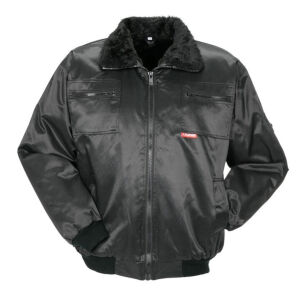 PLANAM Gletscher Pilotenjacke Schwarz XXL