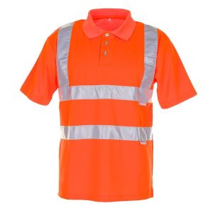 PLANAM Warnschutz Poloshirt Orange